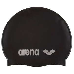 Touca de Natação Arena Classic Silicone Preto