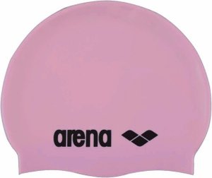 Touca de Natação Arena Classic Silicone Roxo e Preto