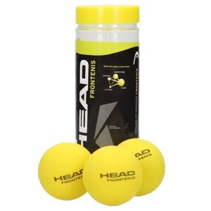 Bola HEAD Frescobol Amarelo Tubo com 3 Unidades