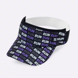 Viseira HUPI Run Loop Preto e Roxo