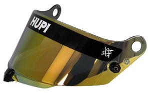 Viseira para Capacete HUPI Evo Dourado Espelhado