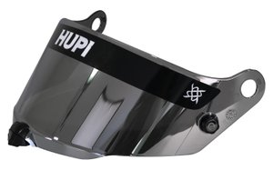 Viseira para Capacete HUPI Evo Prata Espelhado