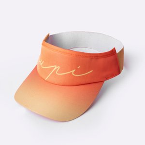 Viseira para Corrida HUPI Colors Laranja