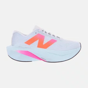 Tênis New Balance FuelCell SuperComp Trainer V3 Feminino Branco e Rosa