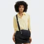 Bolsa Kipling Abanu M Zip Preto