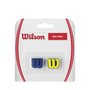 Antivibrador Wilson Pro Feel Azul e Amarelo Raquete Tênis