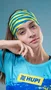 Bandana HUPI - Azul/Amarelo