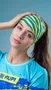 Bandana HUPI - Azul/Amarelo