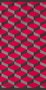 Bandana HUPI - Cinza/Rosa Cubes