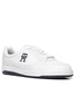 Tênis Tommy Hilfiger Basket 2C Mix Suede LTH Masculino Branco