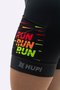 Bermuda Compressão Feminina HUPI Curta Run Run Run