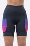 Bermuda Compressão Feminina HUPI Longa Colors Roxo
