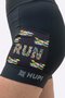 Bermuda Compressão Feminina HUPI Run Curta Colors