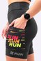 Bermuda Compressão Feminina HUPI Longa Run Run Run