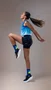 Bermuda de Compressão Feminina HUPI Curta Major Preta