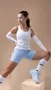 Bermuda de Compressão Feminina HUPI Curta Major Azul