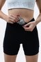 Bermuda de Compressão Feminina HUPI Curta Major Preta