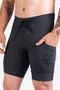 Bermuda de Compressão Longa Masculina HUPI para Corrida