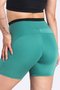 Bermuda Fitness Energi Feminina - Verde/Preto