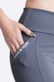 Bermuda HUPI Feminina Trainer Lift Cinza