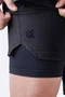 Bermuda HUPI Run Masculina 2 em 1
