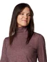 Blusa Columbia Feminina Boundless Days Knit Turtleneck Violeta