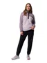 Jaqueta Fleece Columbia Feminina Benton Springs 1/2 Snap Pull Over II Lilás