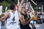 Bola de Basquete Wilson Fiba 3x3 Amarelo e Azul