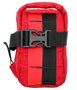 Bolsa de Selim HUPI Top Preto/Vermelho