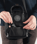 Bolsa Fjällräven Kånken Nº2 Sling Preta