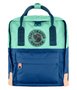 Bolsa Fjällräven Kånken Sling Azul/Verde