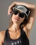 Boné HUPI Run Supreme Air Preto e Cinza