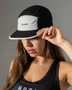 Boné HUPI Run Supreme Air Preto e Cinza
