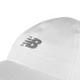 Boné New Balance Performance 6 Panel Unissex Branco