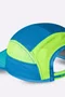 Boné Para Corrida HUPI Run Fast Air Azul e Verde