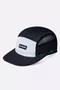 Boné Para Corrida HUPI Run Fast Air Preto e Branco