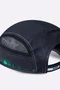 Boné Para Corrida HUPI Run Fast Air Preto e Branco
