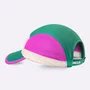 Boné para Corrida HUPI Run Verde/Rosa