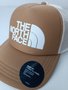 Boné The North Face Logo Trucker Bege Unissex