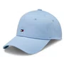Boné Tommy Hilfiger Clássico Aba Curva Azul Claro