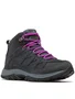 Bota Columbia Feminina Crestwood Mid Waterproof Grafite/Roxo