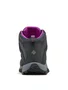 Bota Columbia Feminina Crestwood Mid Waterproof Grafite/Roxo