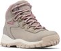 Bota Columbia Newton Ridge Plus Kettle Bege/Rosa Feminino