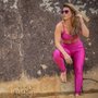 Calça Legging HUPI Color Rosa