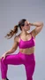 Calça Legging HUPI Color Rosa