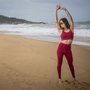 Calça Legging HUPI Eclipse - Bordo
