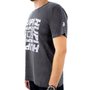 Camiseta Casual HUPI Giz Cinza