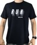 Camiseta Casual HUPI Run Preto