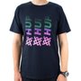Camiseta Casual HUPI Triple Preto