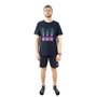 Camiseta Casual HUPI Triple Preto
